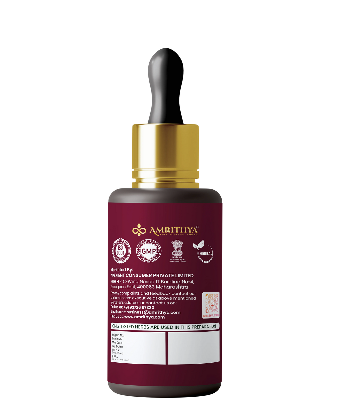 Kumkumadi Glow Elixir – Bottle Product Details