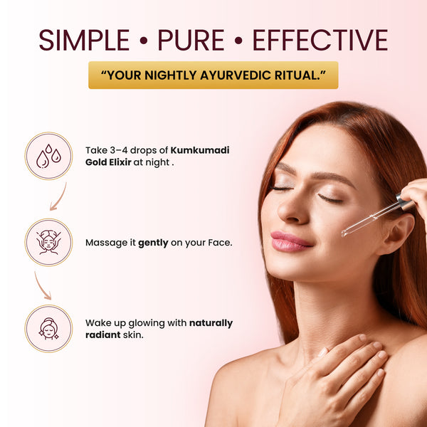 Kumkumadi Glow Elixir Facial Serum
